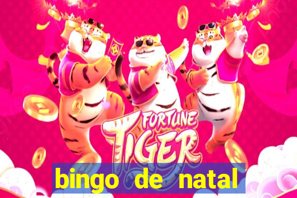 bingo de natal para imprimir gratis